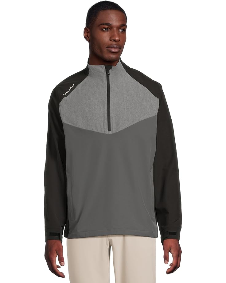 

Мужская ветровка и дождевик Callaway Long Sleeve 1/2-Zip Wind & Water, Caviar