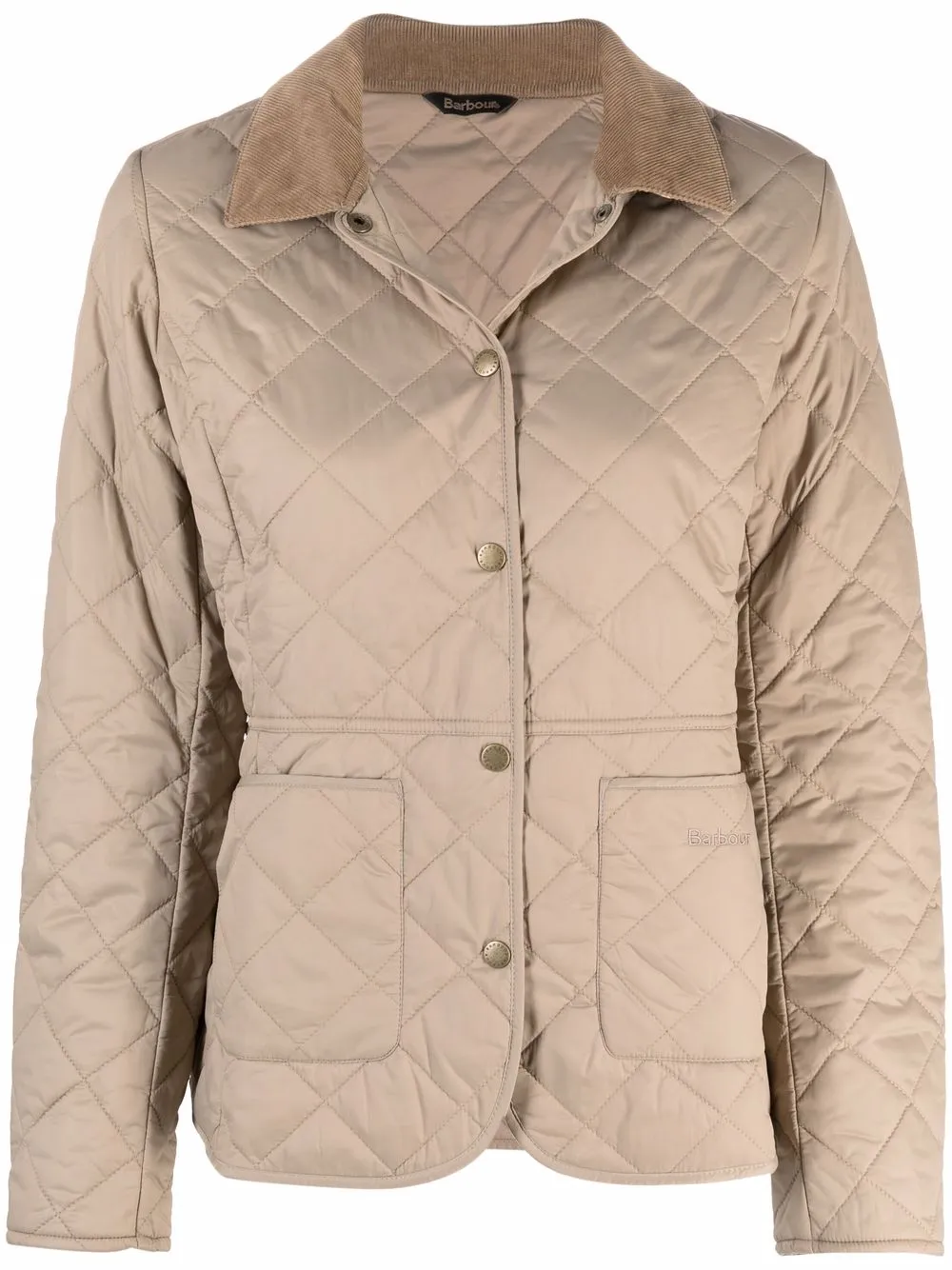 

Стеганая куртка Deveron Barbour, нейтральный