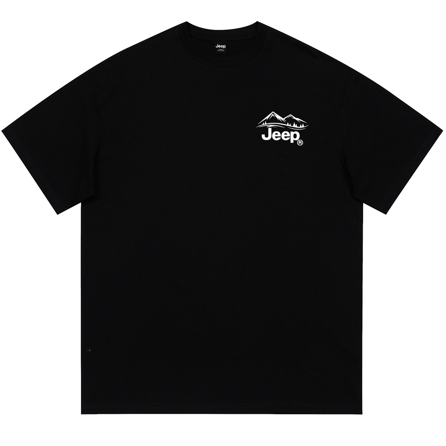 

Футболка с рукавом дроп-шоулдер унисекс Jeep, черный