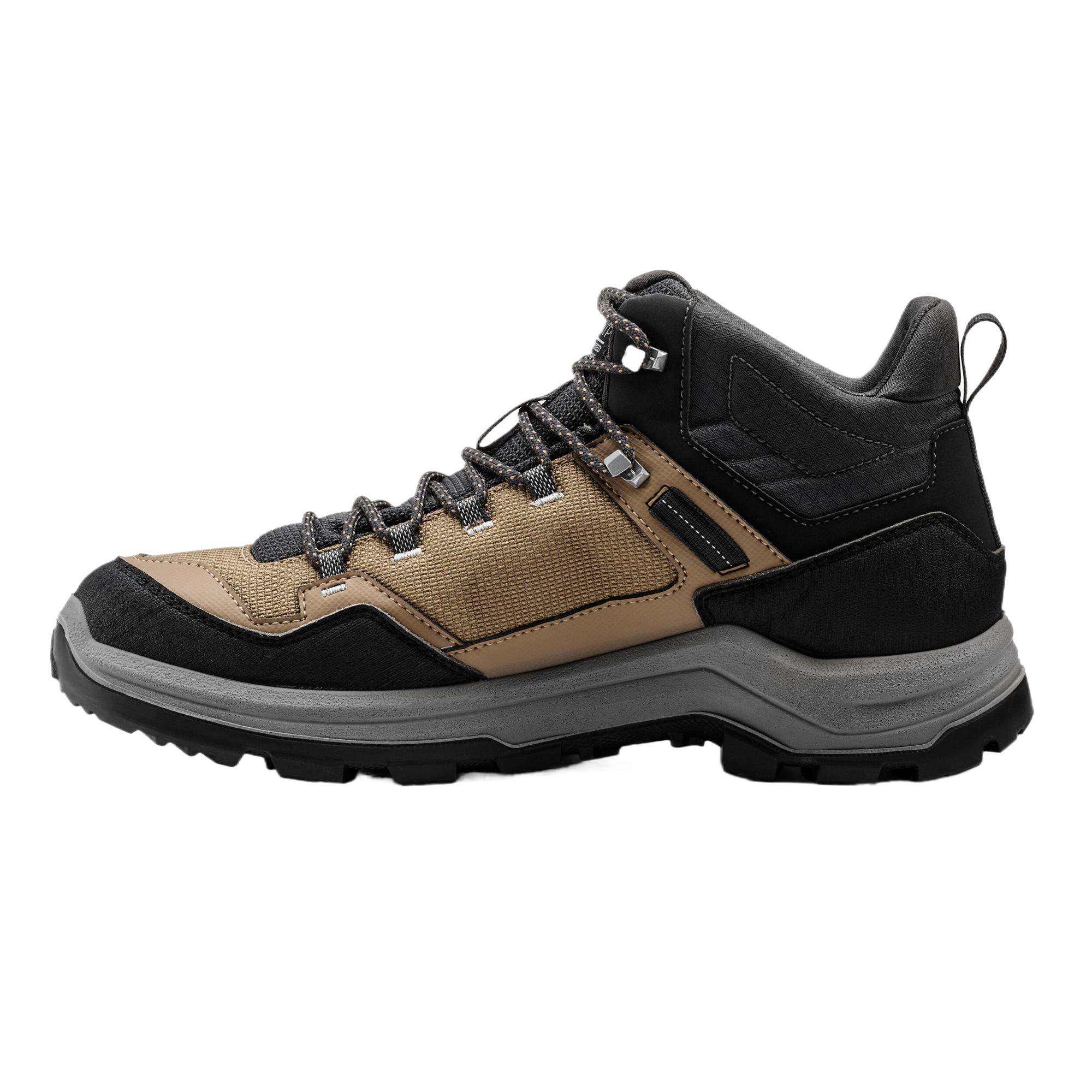 

DECATHLON MH100 Противоскользящие износостойкие походные ботинки средней высоты, мужские, коричневые