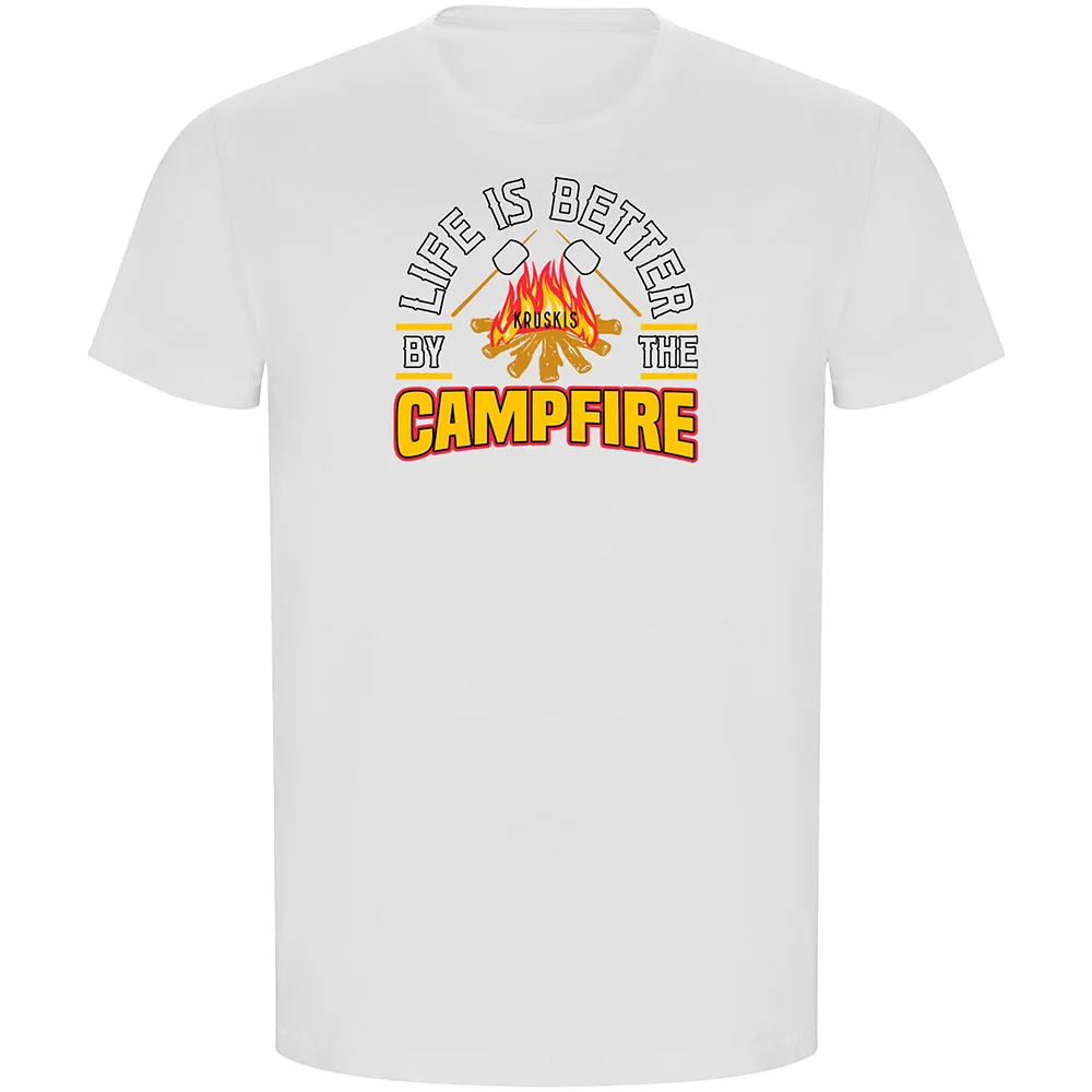 

Футболка с коротким рукавом Kruskis Better By The Campfire ECO, белый