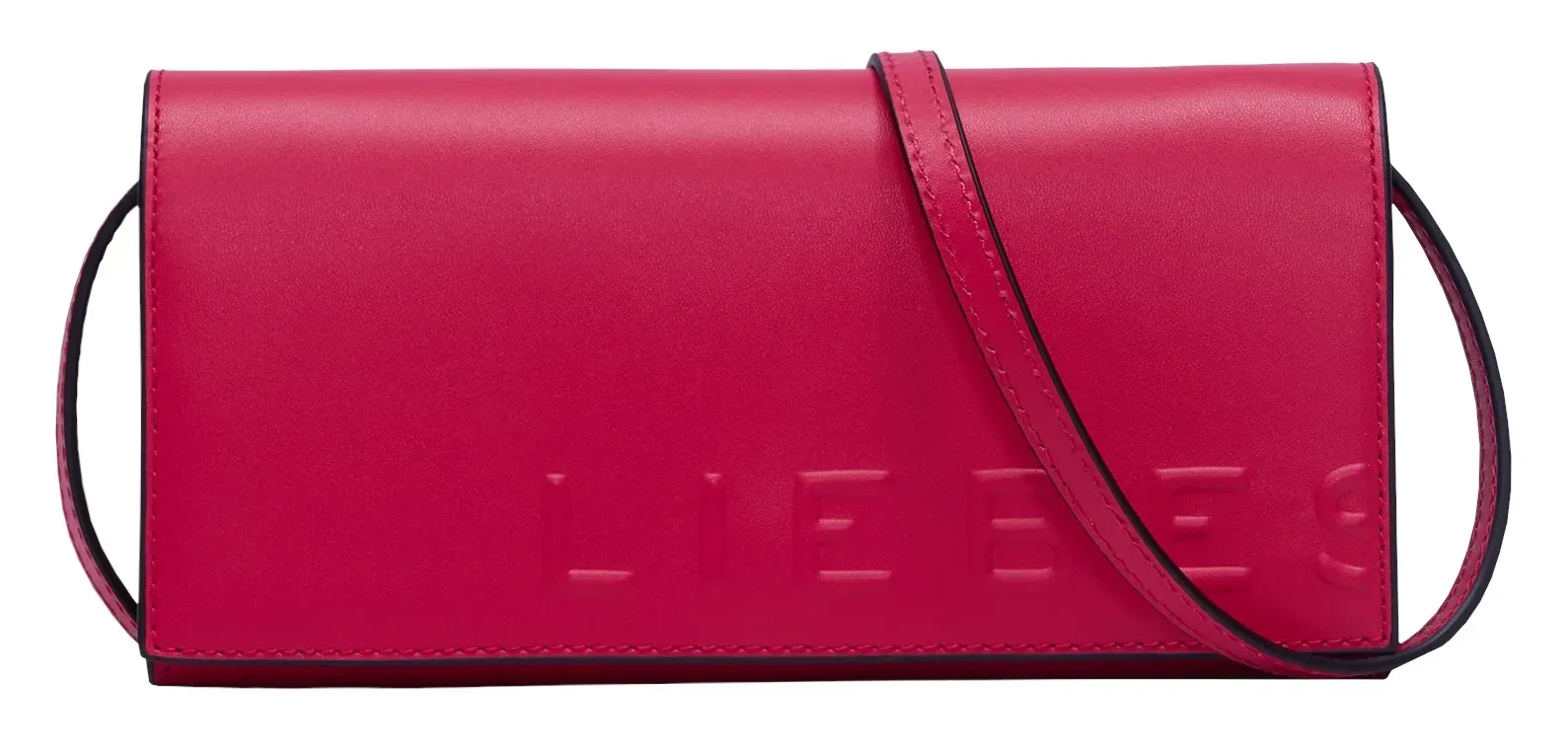 

Мини-сумка Liebeskind Berlin "Crossbody XS PAPER BAG LOGO CARTER", маленькая сумка, клатч, сертифицирована LeatherWorkingGroup, розовый