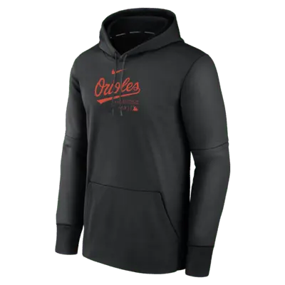

Худи Nike Baltimore Orioles Authentic Collection Practice, черный
