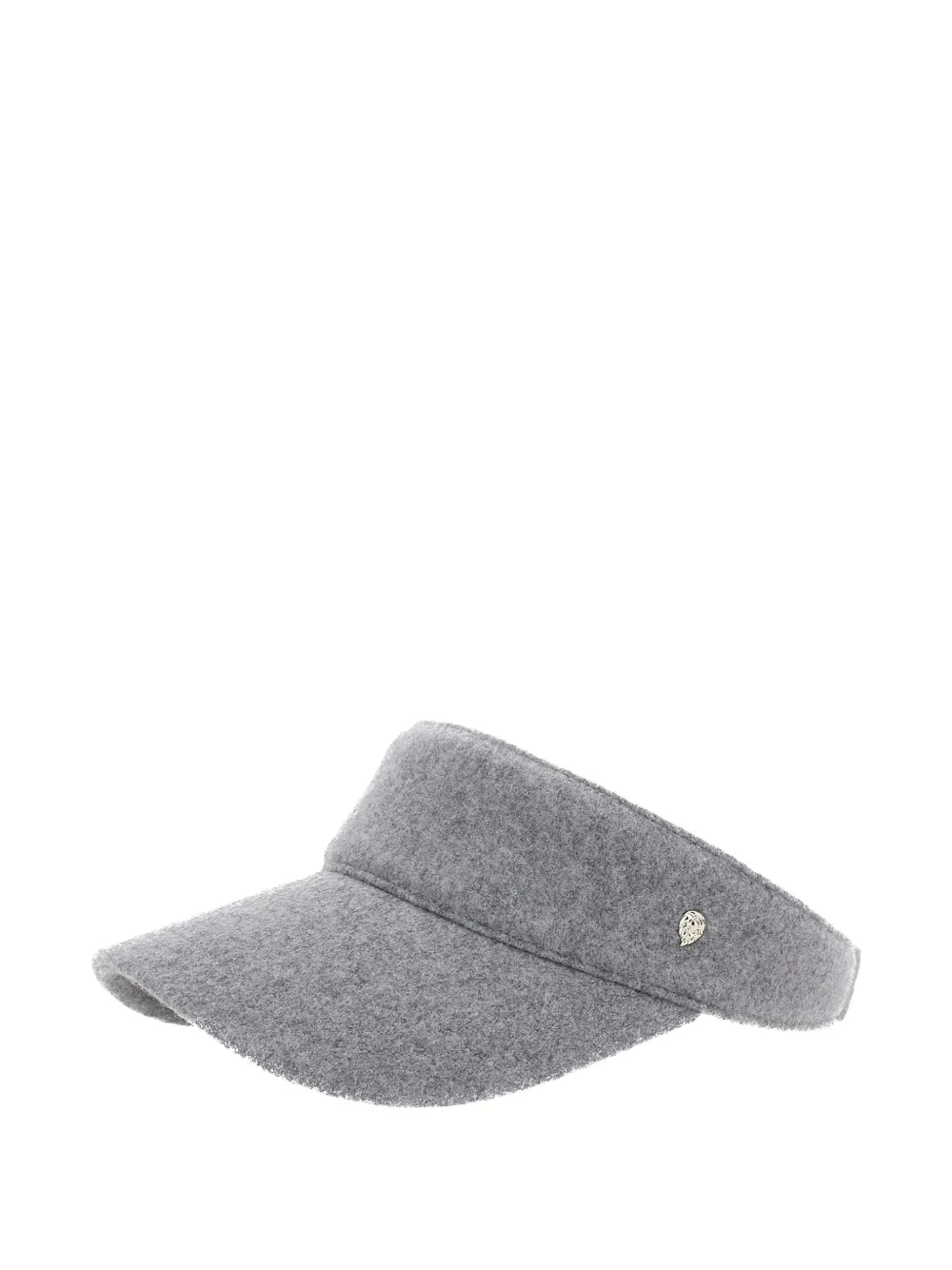 

Шерстяной козырек с логотипом Berkley Helen Kaminski, серый