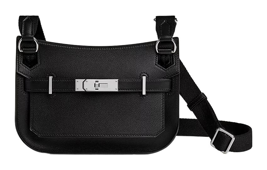 

Дамская сумка кросс-боди и через плечо Jypsiere из телячьей кожи Evergrain HERMES