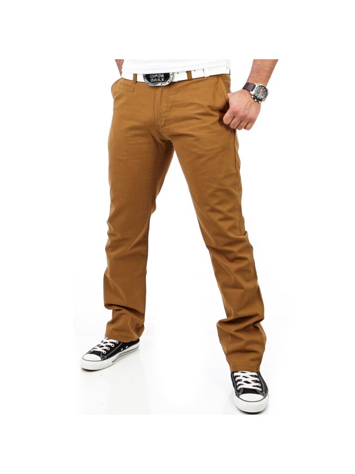 

Брюки чинос RESLAD Chino Basic, коричневый