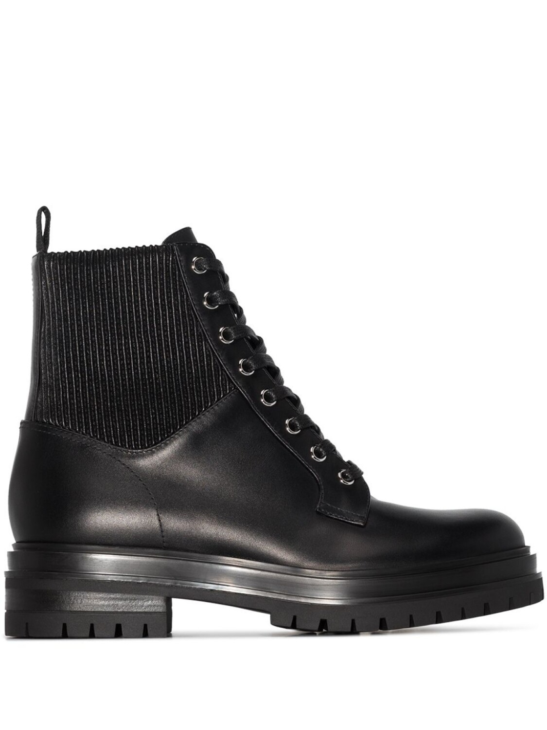 

Gianvito Rossi ботинки на шнуровке, черный