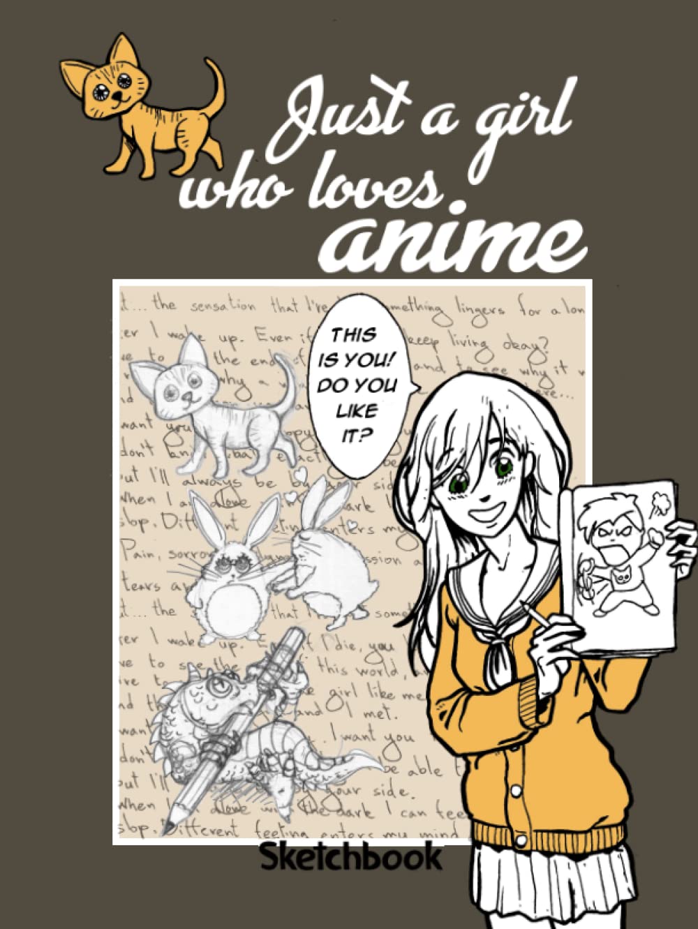 

Just a Girl Who Loves Anime: Sketchbook (Independently published)