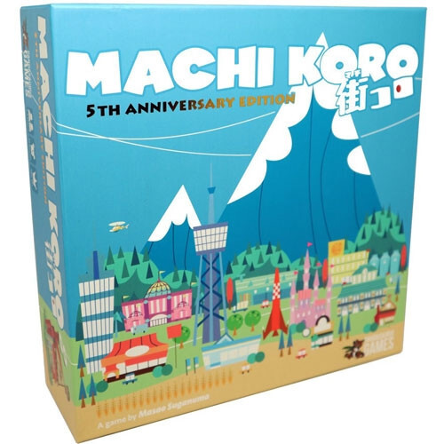 

Настольная игра Pandasaurus Games Machi Koro 5th Anniversary Edition