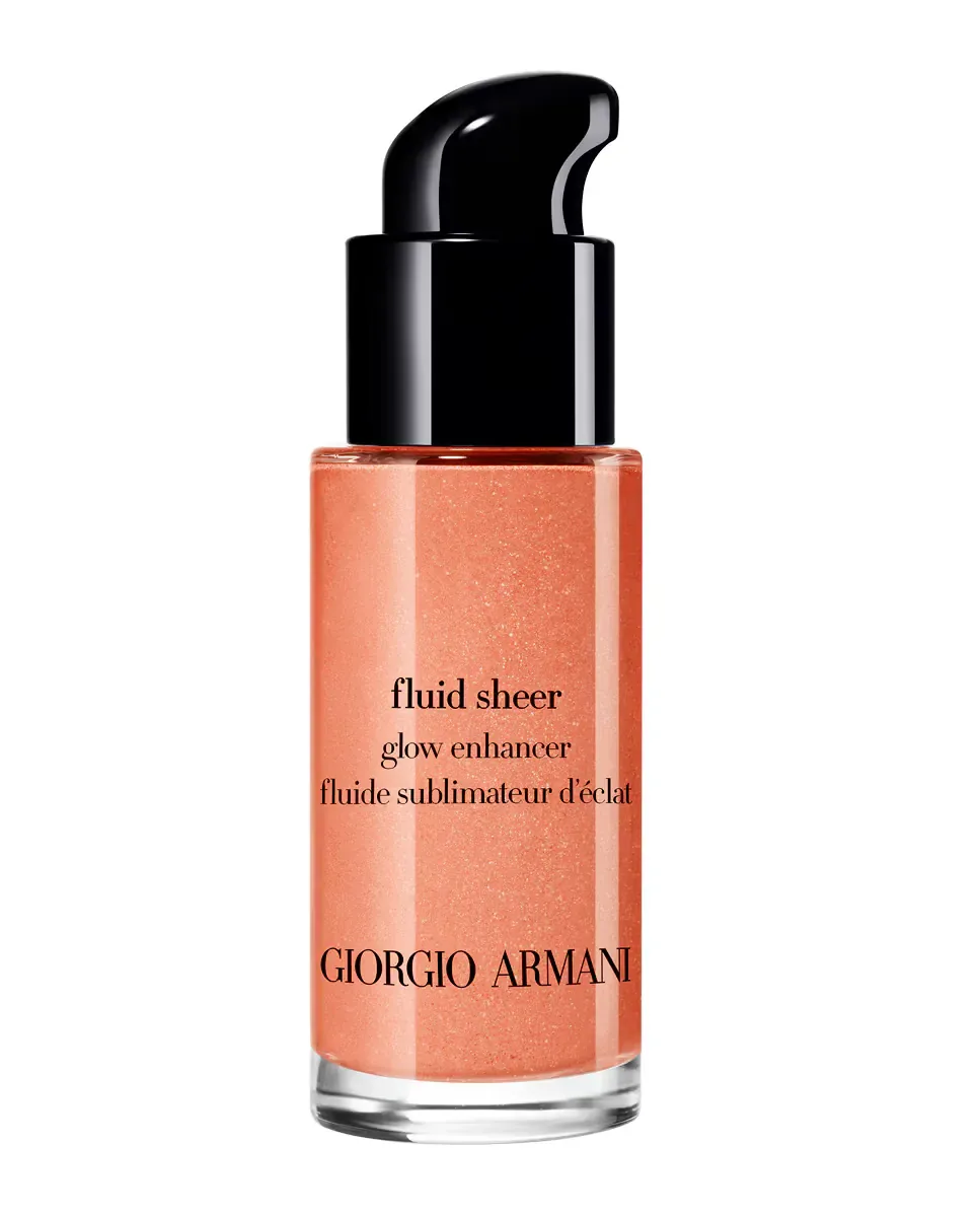 Жидкий хайлайтер Fluid Sheer Легкое сияющее покрытие Giorgio Armani, 10