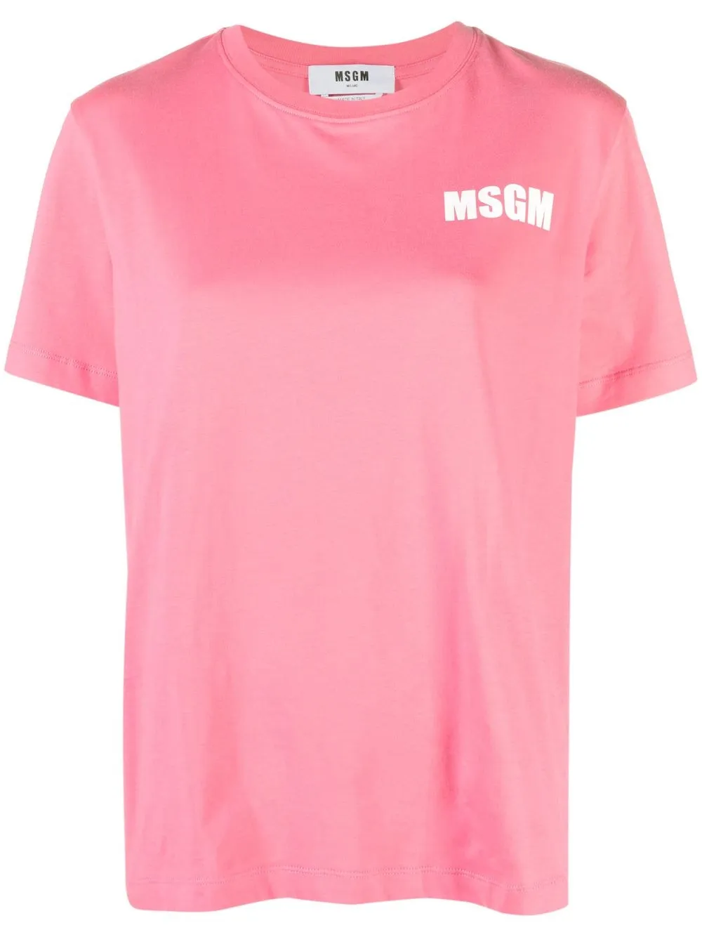 

Футболка с логотипом MSGM, розовый