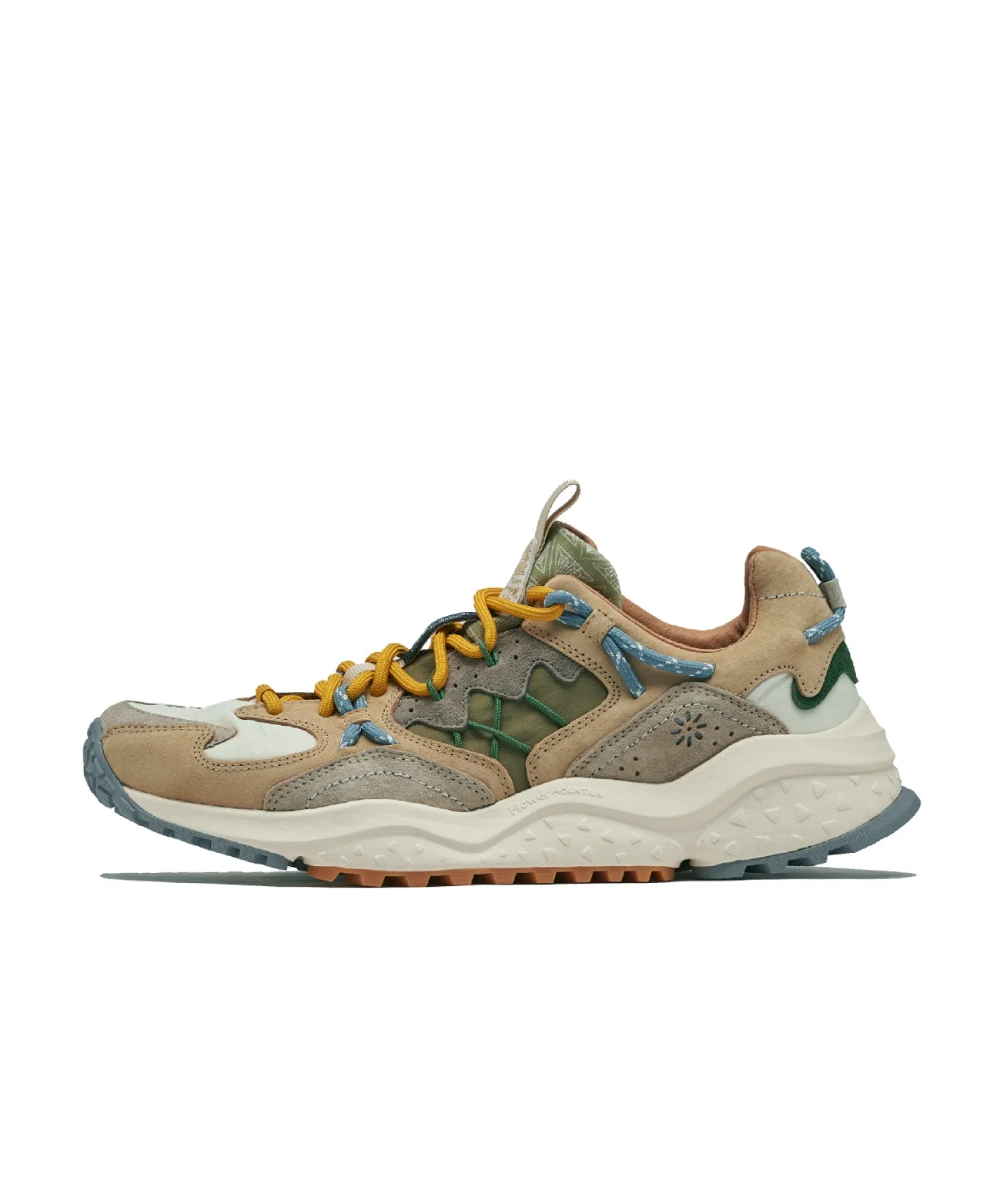 Мужские кроссовки FlowerMOUNTAIN YAMABUSHI из замши и нейлона, Sand-Taupe, песочно-бежевые