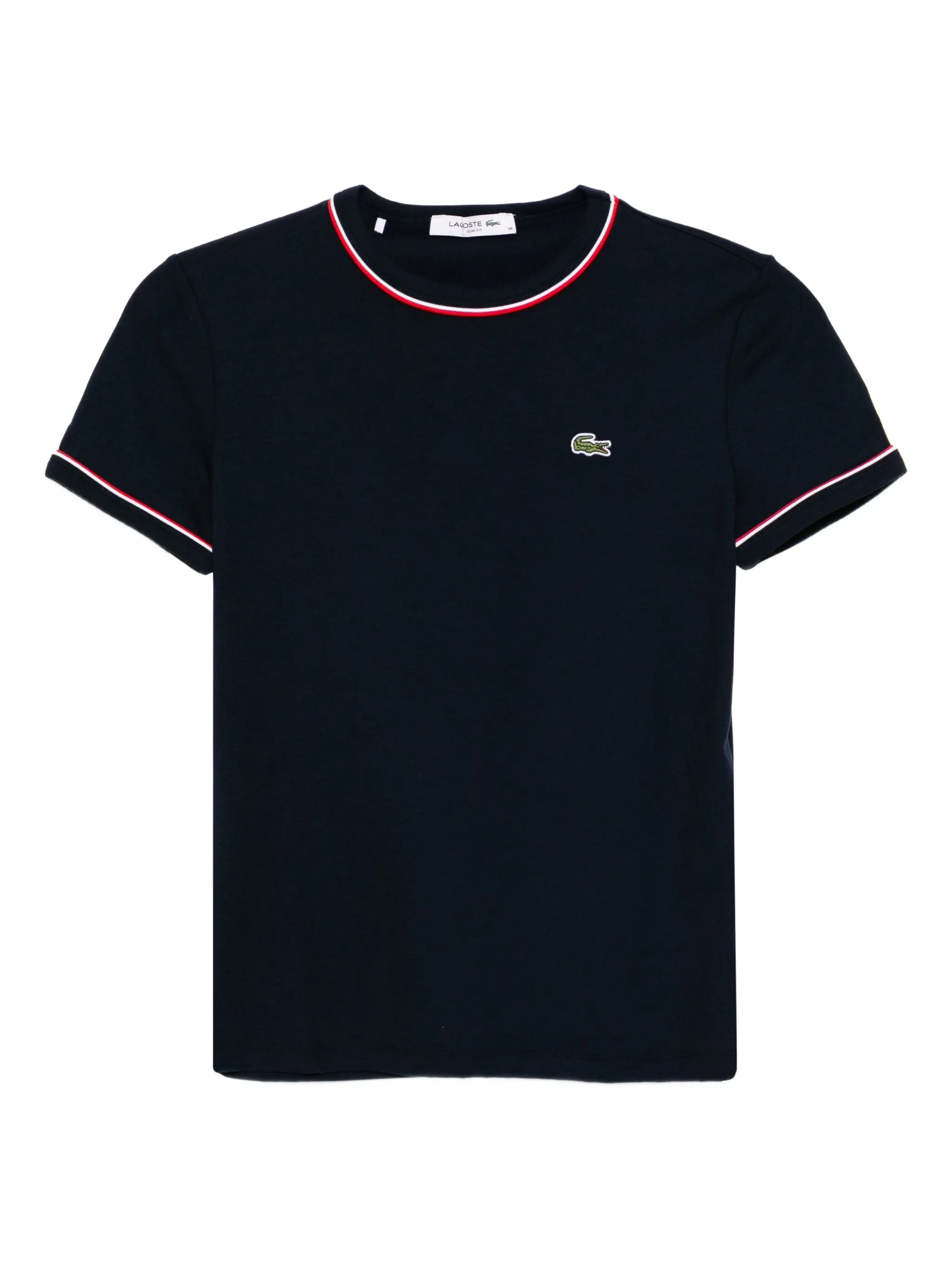 

Футболка с вышитым логотипом Lacoste, синий