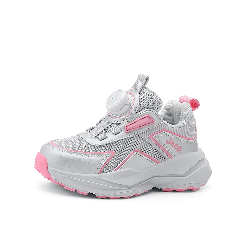 Jeep Детские кроссовки low top для бега dynamic pink/stone gray — фото 3