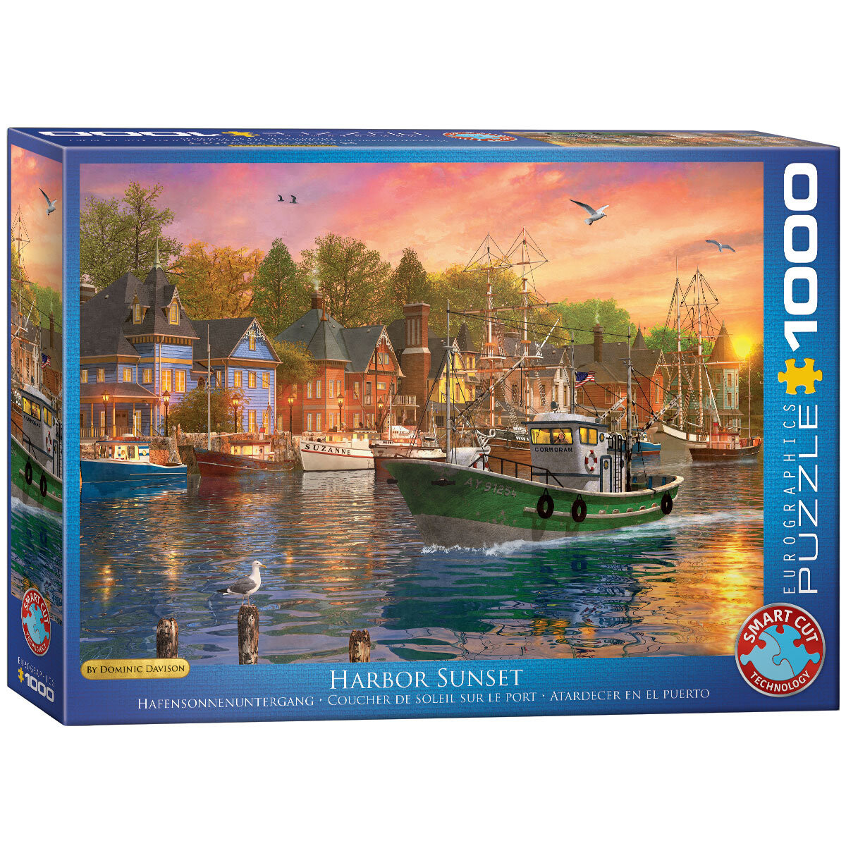 

EuroGraphics, пазл Harbour Sunset, 1000 шт.