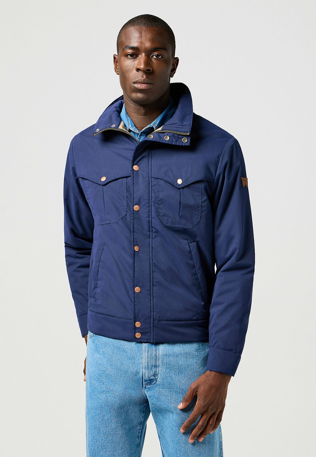 

Легкая куртка WESTERN PUFFER Wrangler, синий