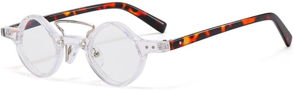 

Маленькие круглые солнцезащитные очки для мужчин и женщин в стиле ретро, ​​стимпанк, винтажные градиентные очки для вождения, защита от УФ-излучения UV400, C7, один размер TYUVIVO, C7