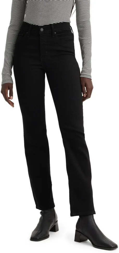 Женские джинсы Levi's 314 Shaping Straight, черный