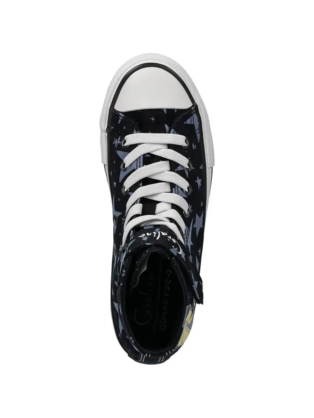 Converse Kids Высокие кеды Coraline со звездой на пуговице — фото 4