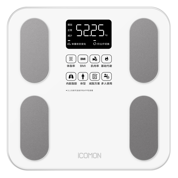 

Весы для измерения процента жира в организме ICOMON, белый