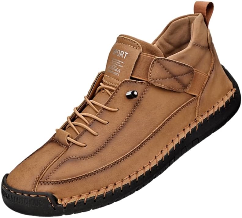 

Мужские повседневные туфли - легкие для использования на улице - удобные для ежедневных поездок Fusecottc, светло-коричневый