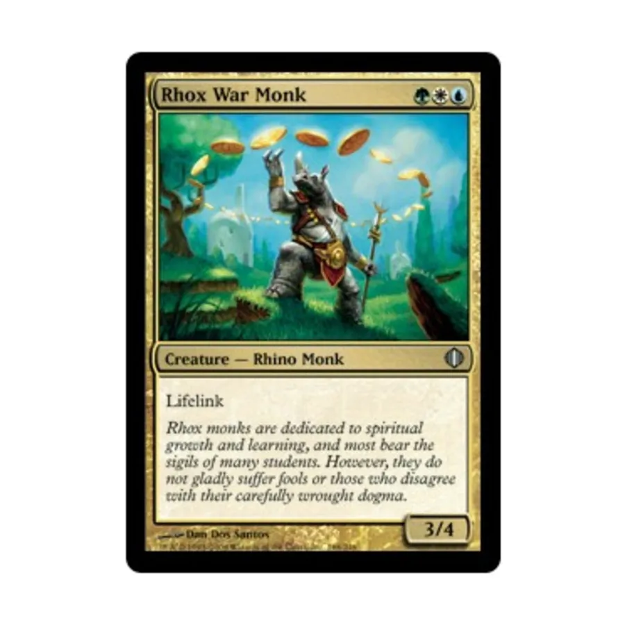 

CCG Боевой монах Рокс (U), MTG - Shards of Alara