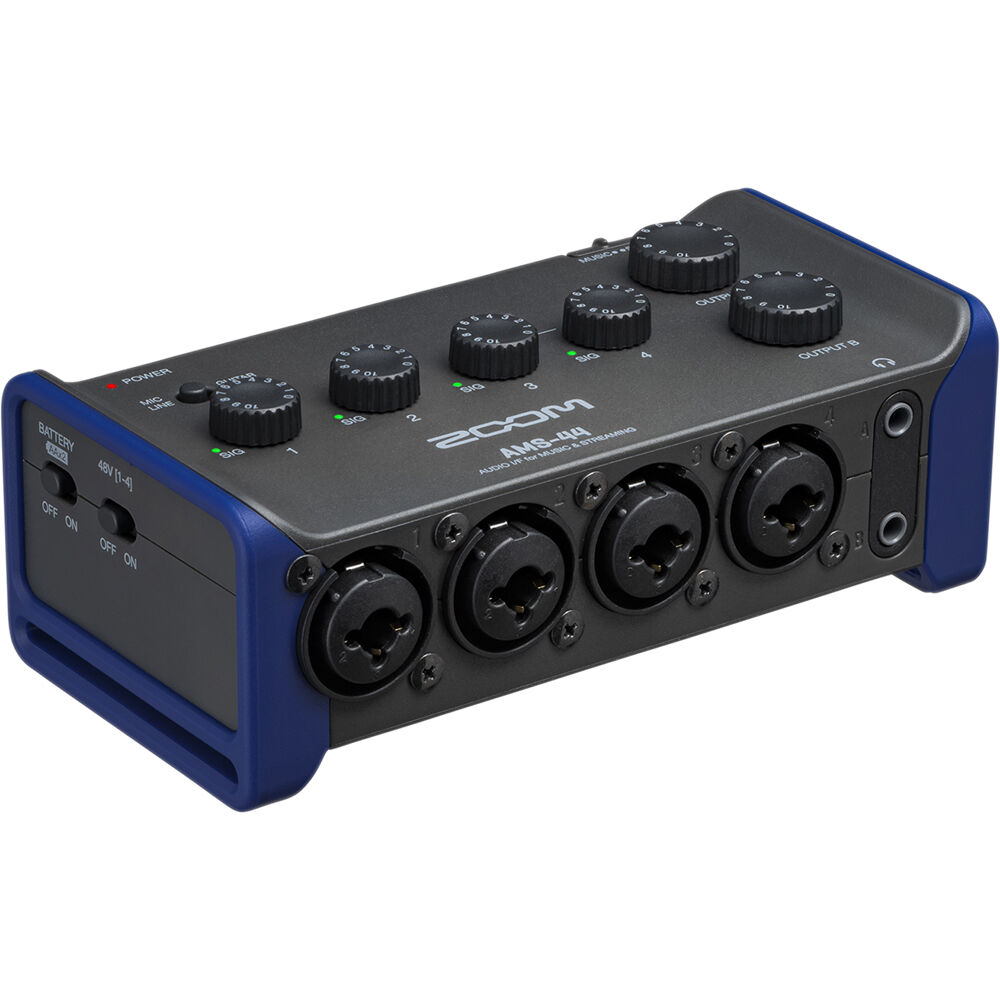 

Аудиоинтерфейс Zoom AMS-44 USB-C