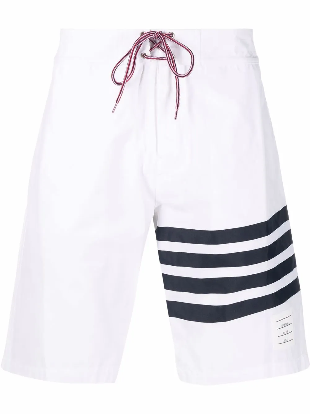 

Плавки-шорты с полосками 4-Bar THOM BROWNE, белый