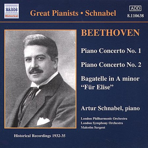 

CD диск Beethoven / Schnabel / Sargent / London Phil: Con Pno 1/2