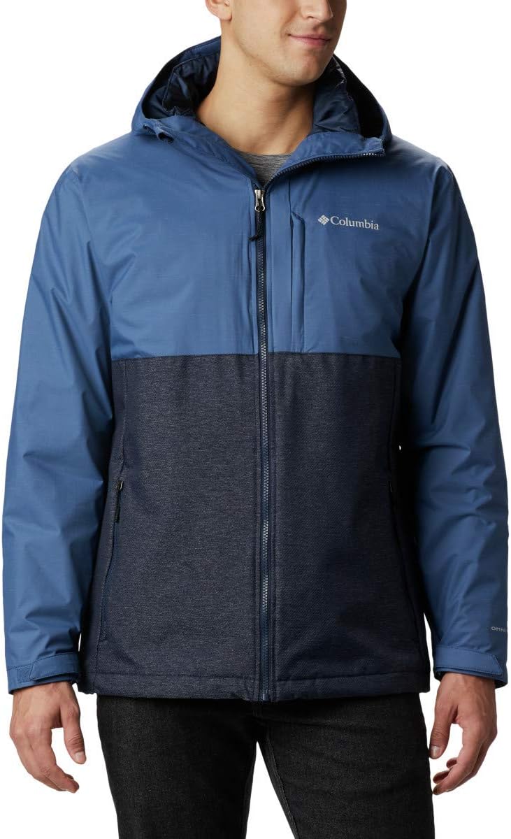 

Куртка Columbia Ridge Gates Interchange для мужчин, Collegiate Navy Twill/Night Tide Slub