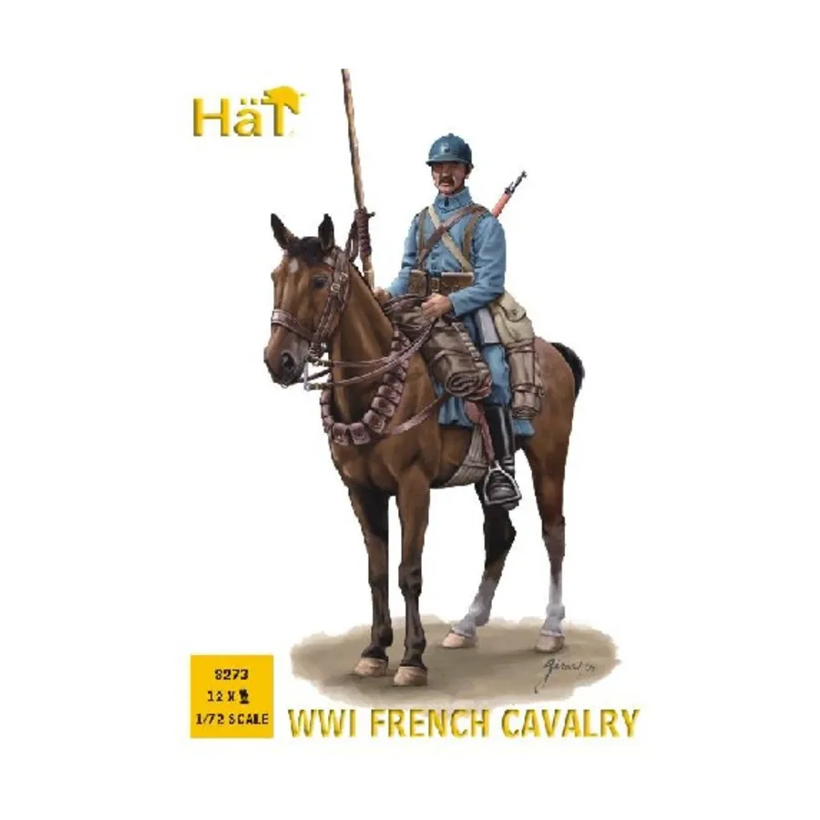 

Французская кавалерия Первой мировой войны, Historical Plastic Military Figures - WWI (1:72) (Hat Industries)
