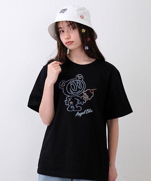 Футболка «Сверкающий камень Накамура-кун» Pom ponette junior, Black