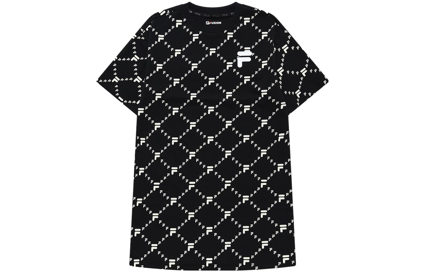 

Футболка с коротким рукавом женская Pitch Black FILA FUSION