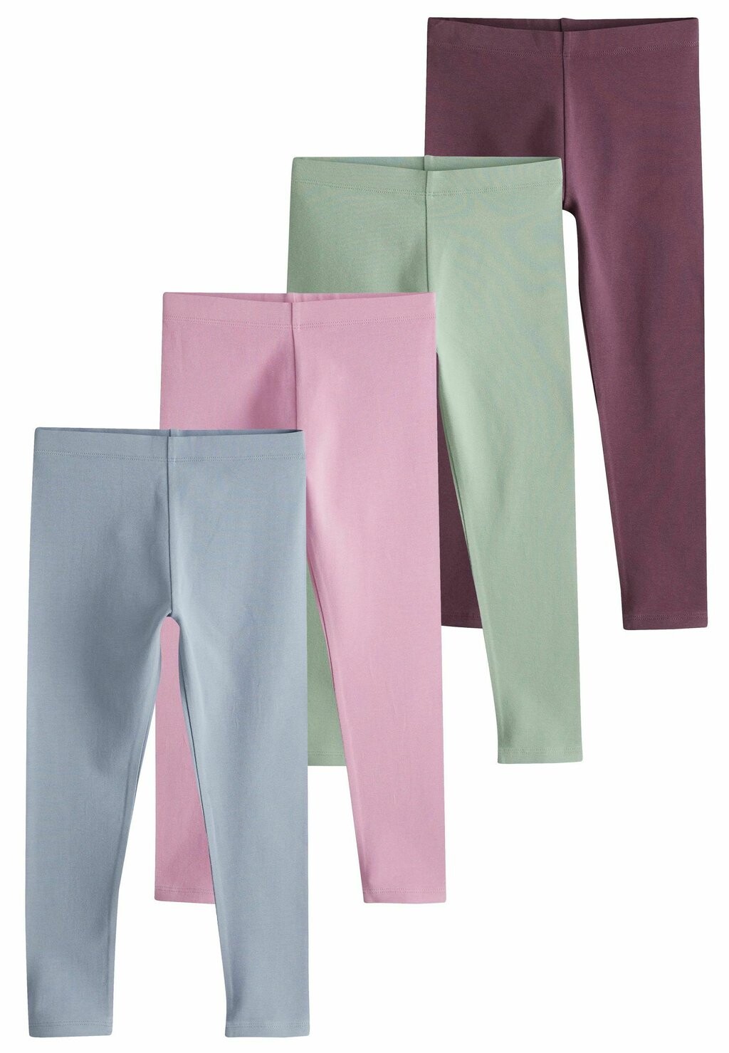 

Леггинсы 4 Pack Next, цвет navy blue pink sage green denim blue