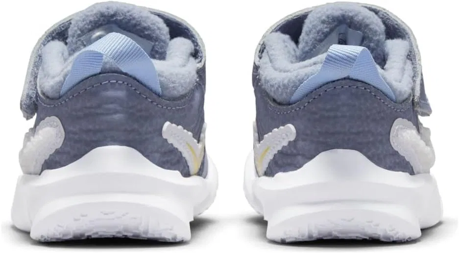 Мужские беговые кроссовки Nike Team Hustle D 10 Dream (Td), 3-Ashen Slate White Aluminium Yellow Strike — фото 2