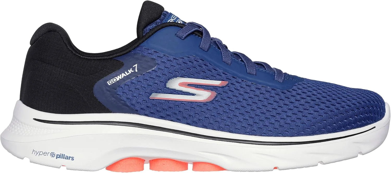 Мужские кроссовки Skechers Go Walk 7 - The Construct, темно-синий/черный — фото 3