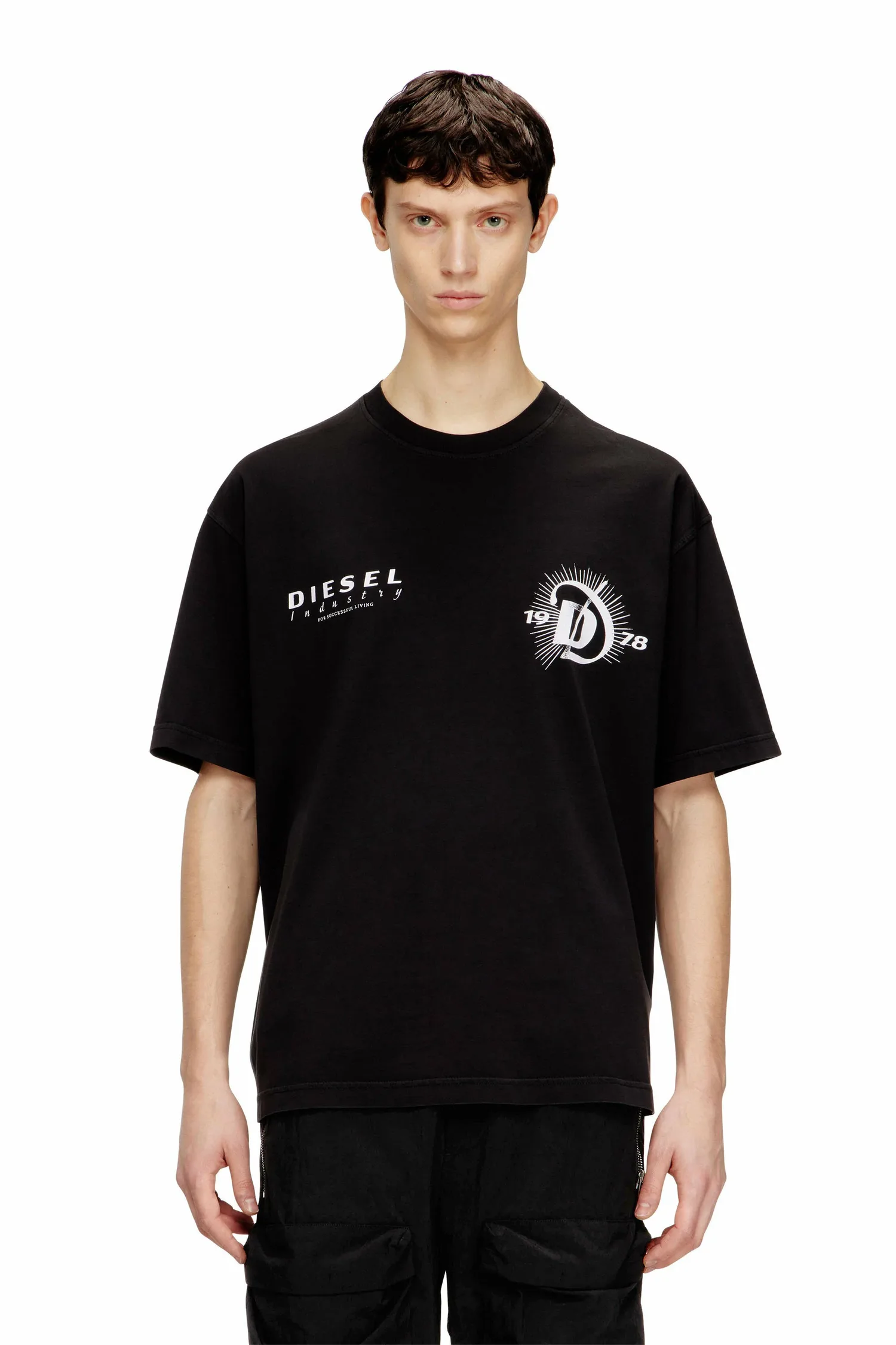 Мужская футболка T-BOGGY-V6 Diesel, black
