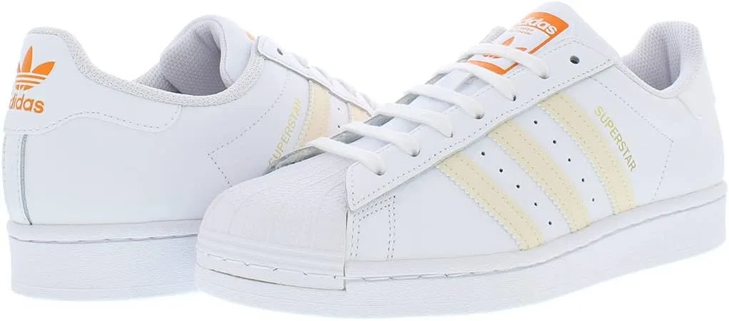 Adidas Unisex-Adult Avery, White/Orange — фото 3