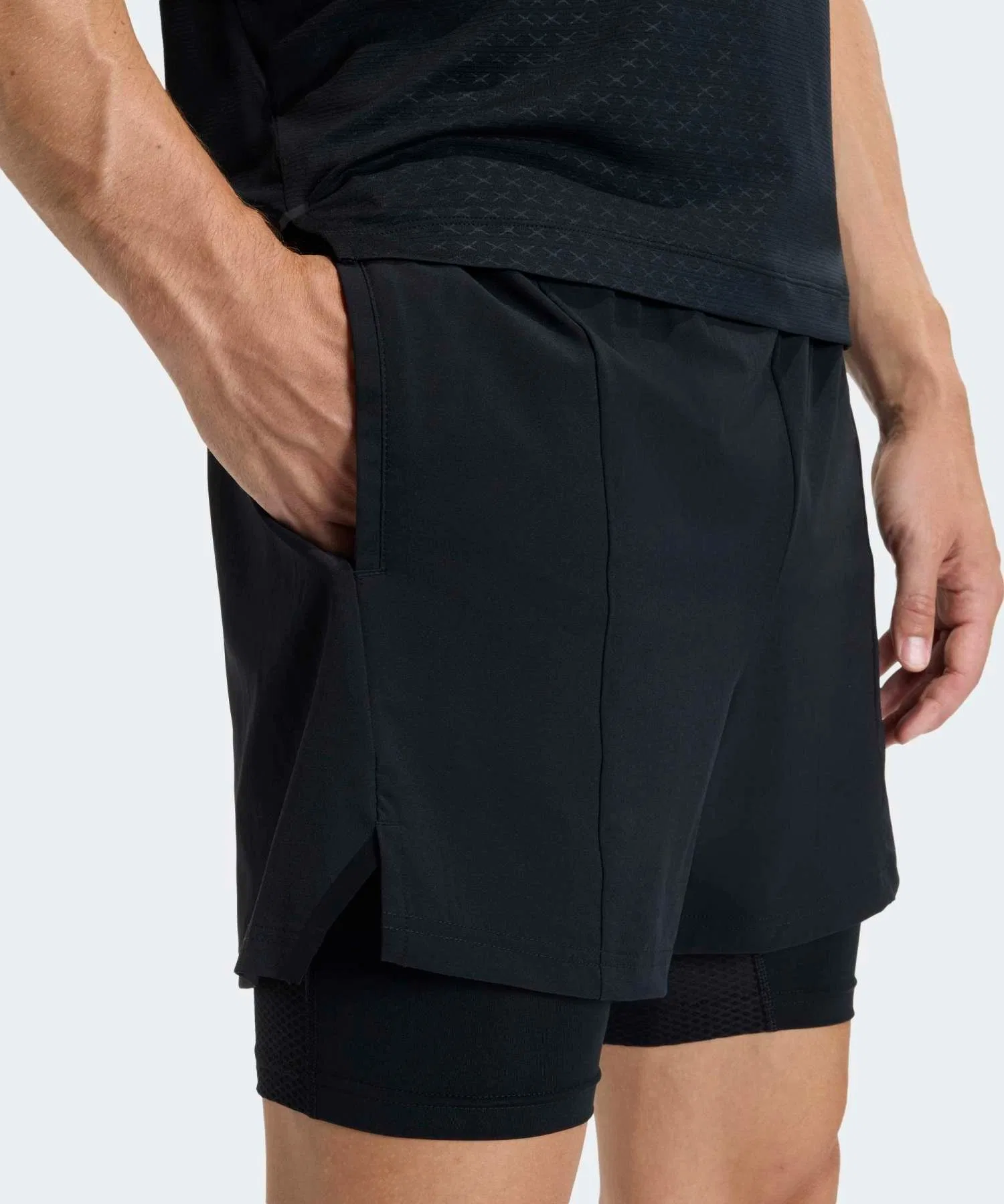 Мужские шорты adidas D4T Workout 2-in-1 — фото 4