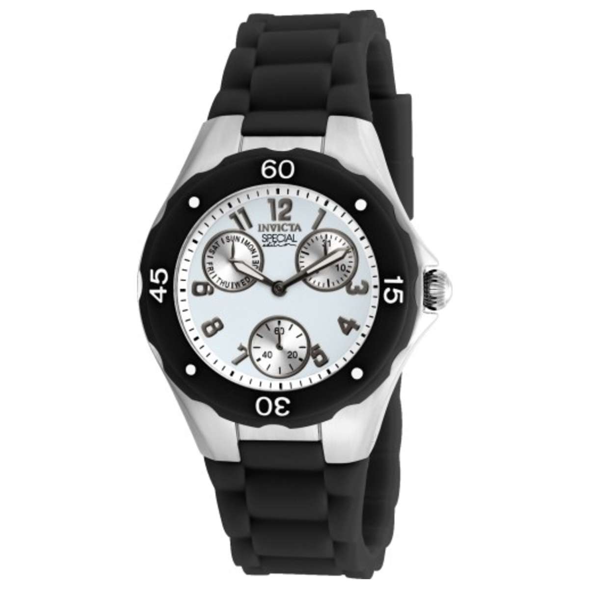 

Женские кварцевые часы Invicta Angel 38 мм, черный