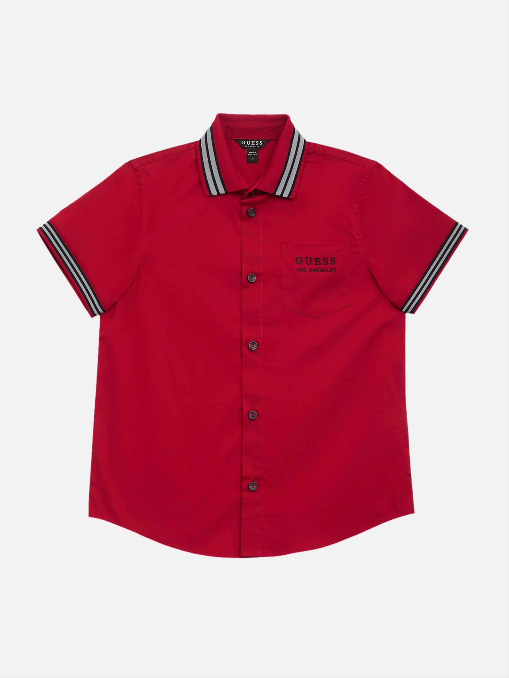 

Рубашка Luke Poplin (7-16) Guess Factory, красный
