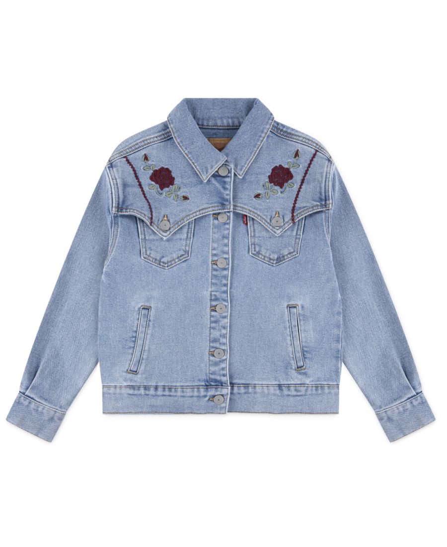 

Куртка-тракер в стиле вестерн большого размера для девочек Levi's, Far and wide