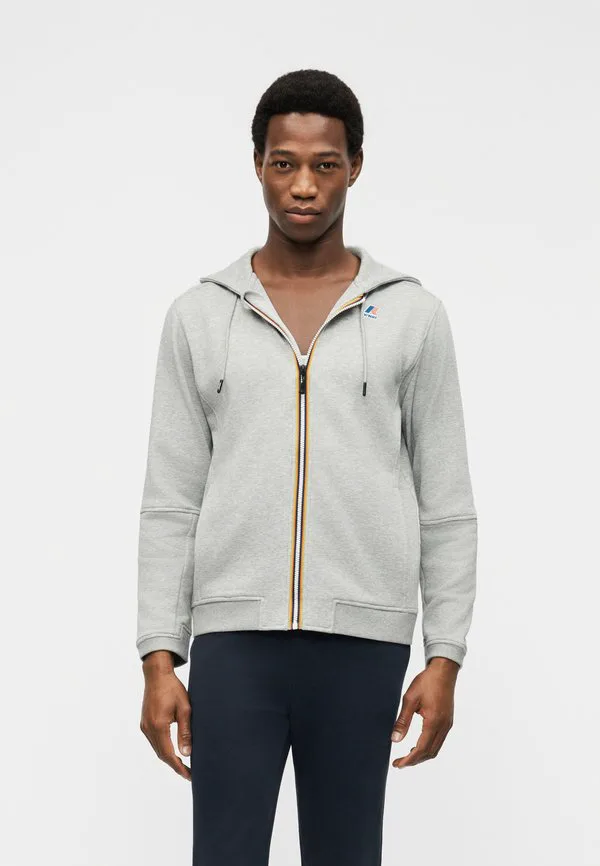 

Универсальная толстовка на молнии K-Way, Grey, Серый, Универсальная толстовка на молнии K-Way, Grey