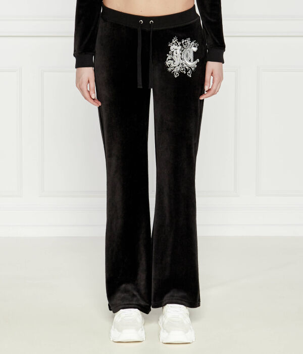 

Брюки Flare Fit Juicy Couture, черный