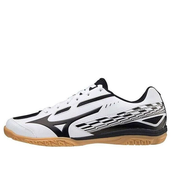 

Кроссовки crossmatch sword 'white black' Mizuno, черный