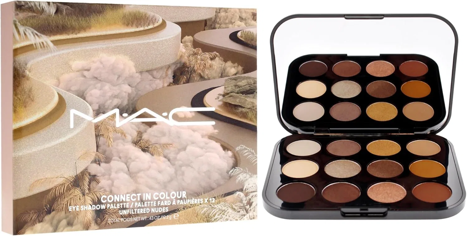 Палитра теней для век MAC Correct 12 Color Eye Shadow Palette, Hi Fi Colour — фото 3