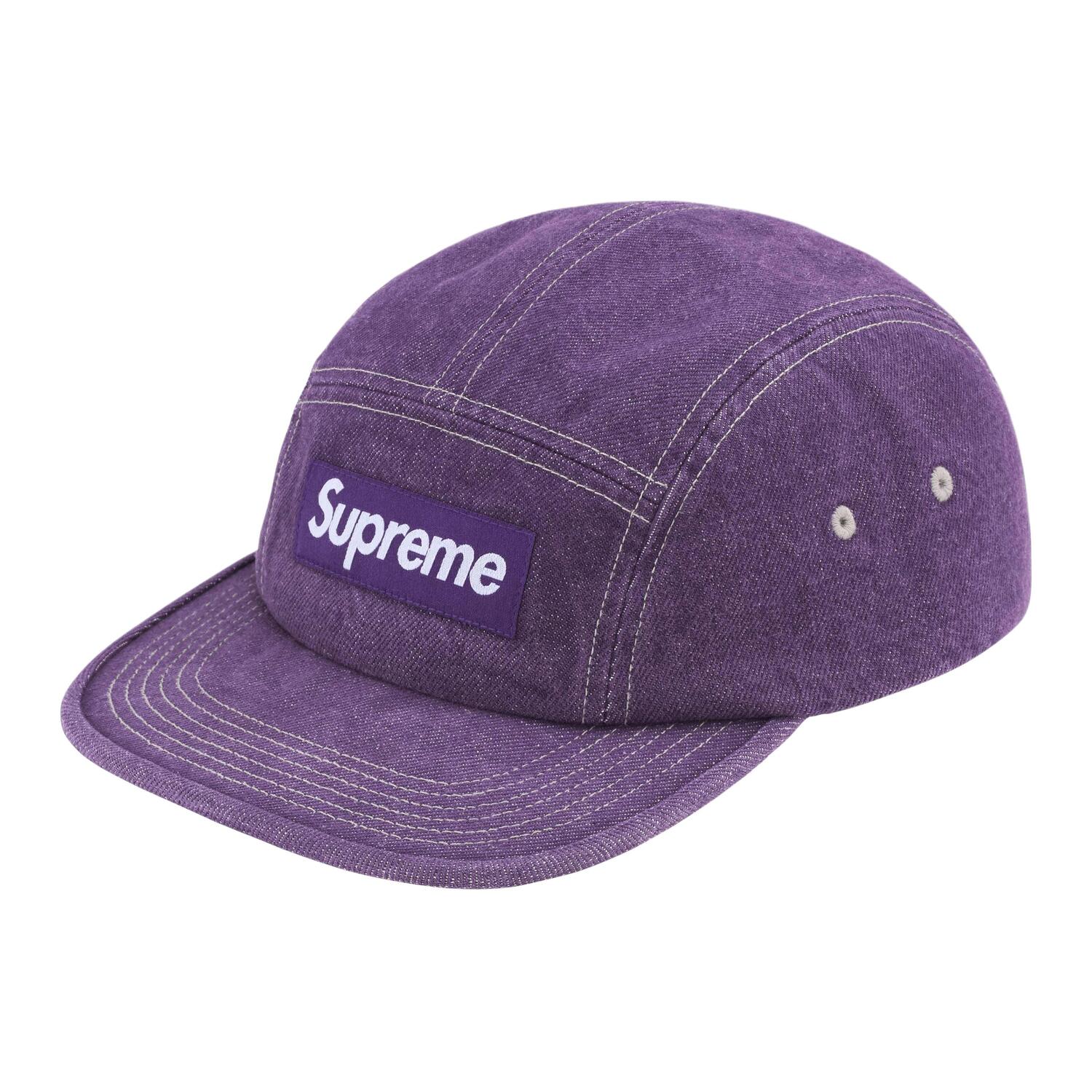 

Supreme Джинсовая кепка, Purple
