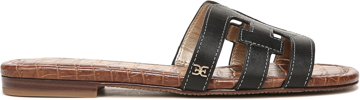 Сандалии на плоской подошве Bay Sam Edelman, цвет Black Vaquero Saddle Leather — фото 4