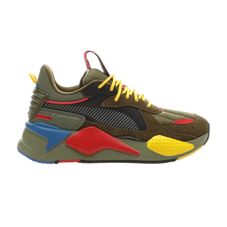 

Кроссовки Puma RS-X Jr, зеленый