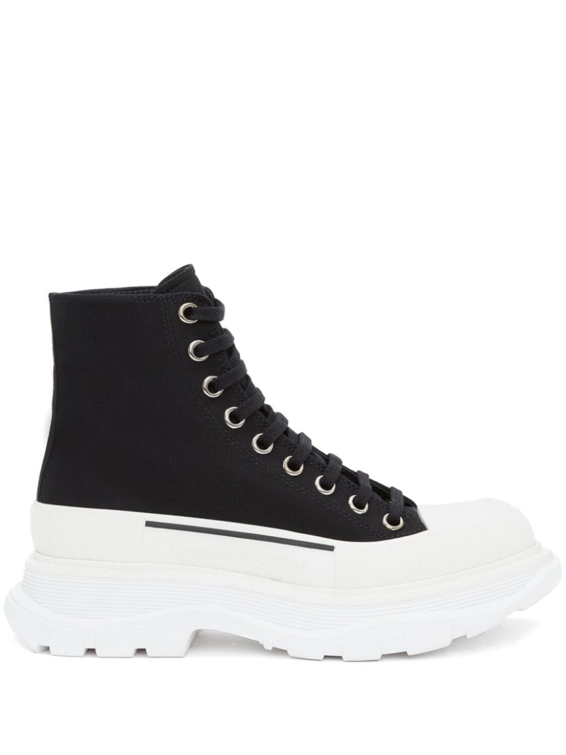 

Alexander McQueen кеды на платформе, черный